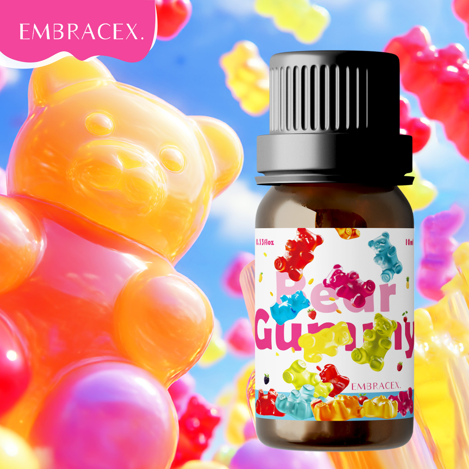 Fragrance Oil 10Ml - 10ml Gummy Bear Fragrance oil Essential