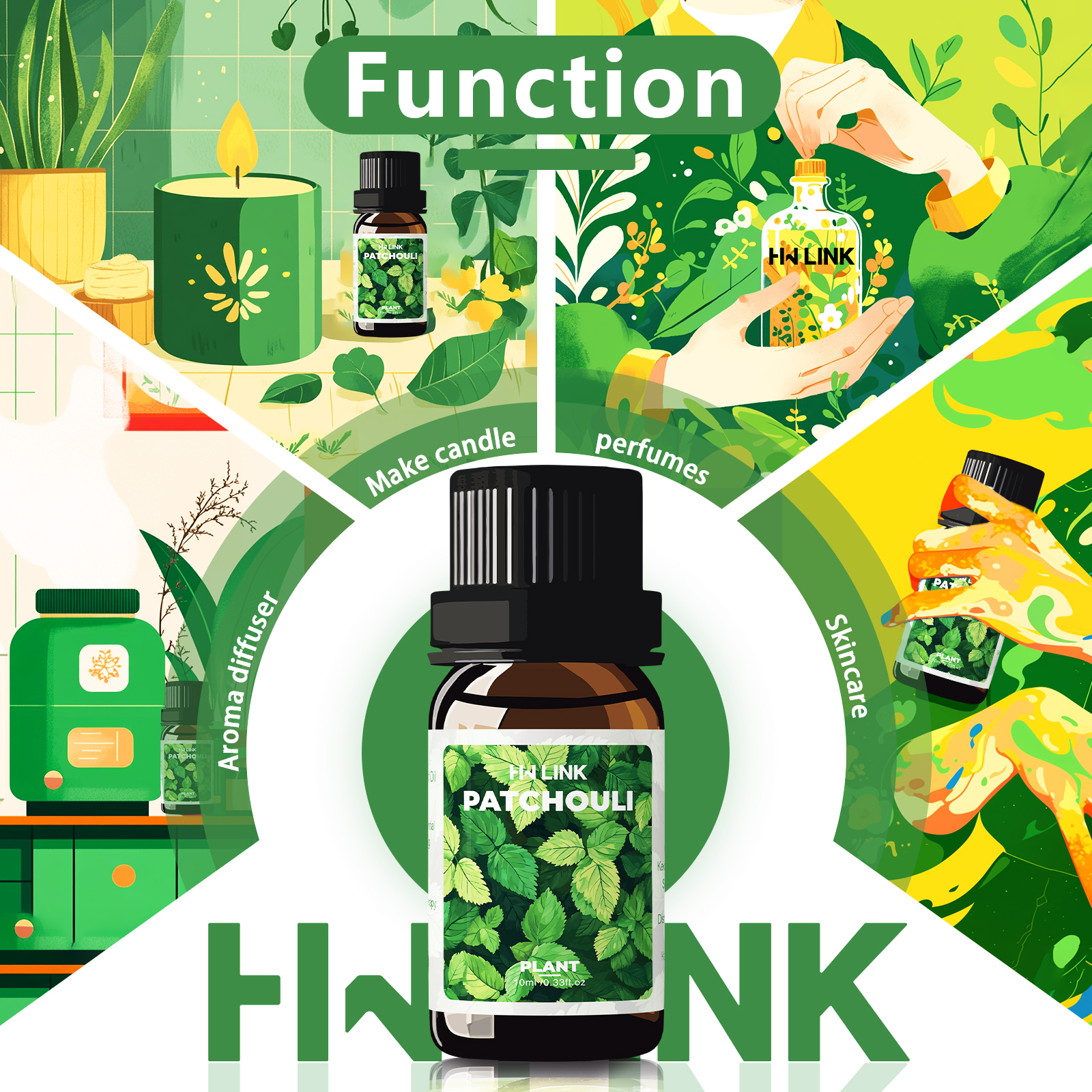 10ml Patchouli Essential Oils  - Fragrance Oil 10Ml 评论和价格