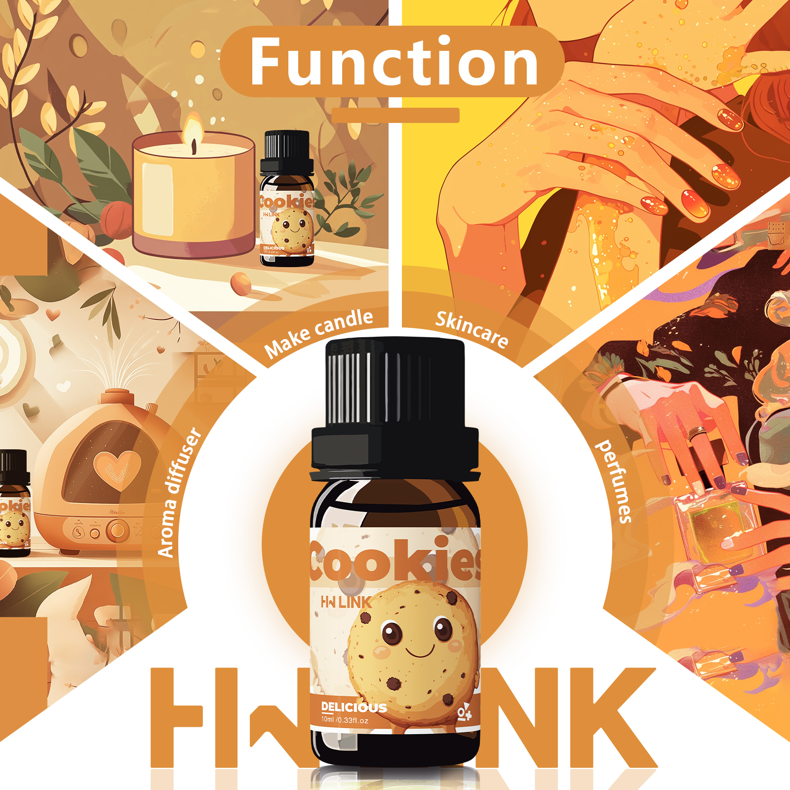 10ml Cookies Essential Oils Pe - Fragrance Oil 10Ml 评论和价格