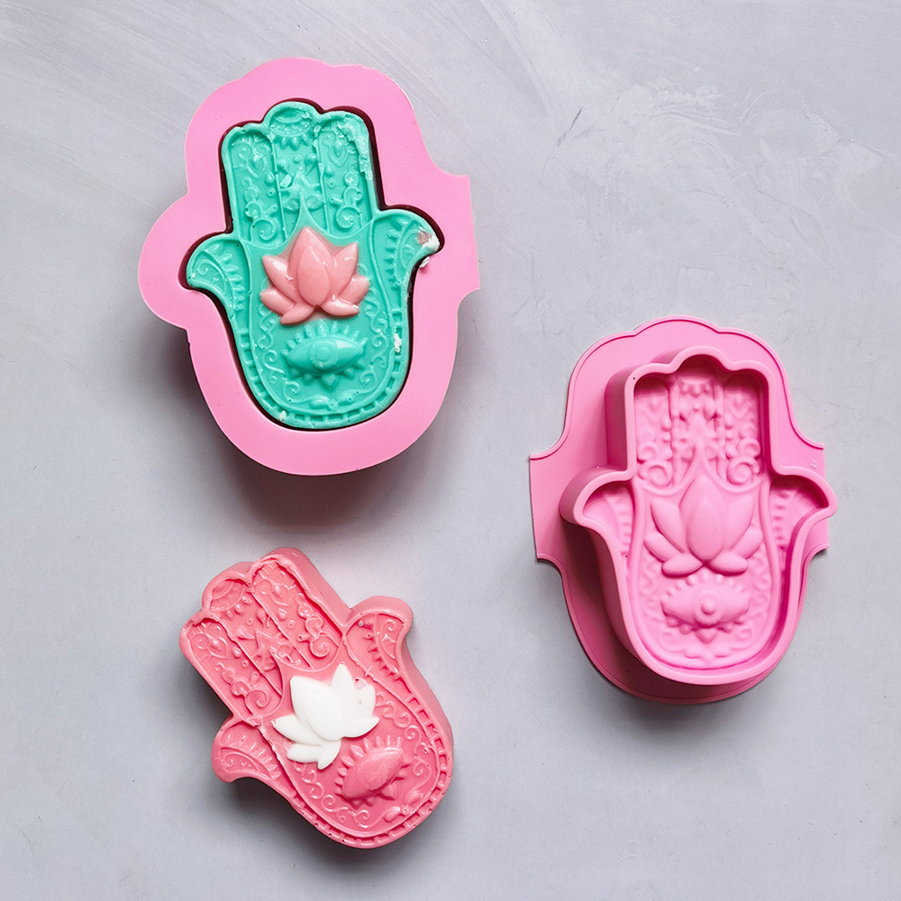 2/4pcs Silicone Soap Molds DIY - Candle Supplies Wholesale 评论和价格