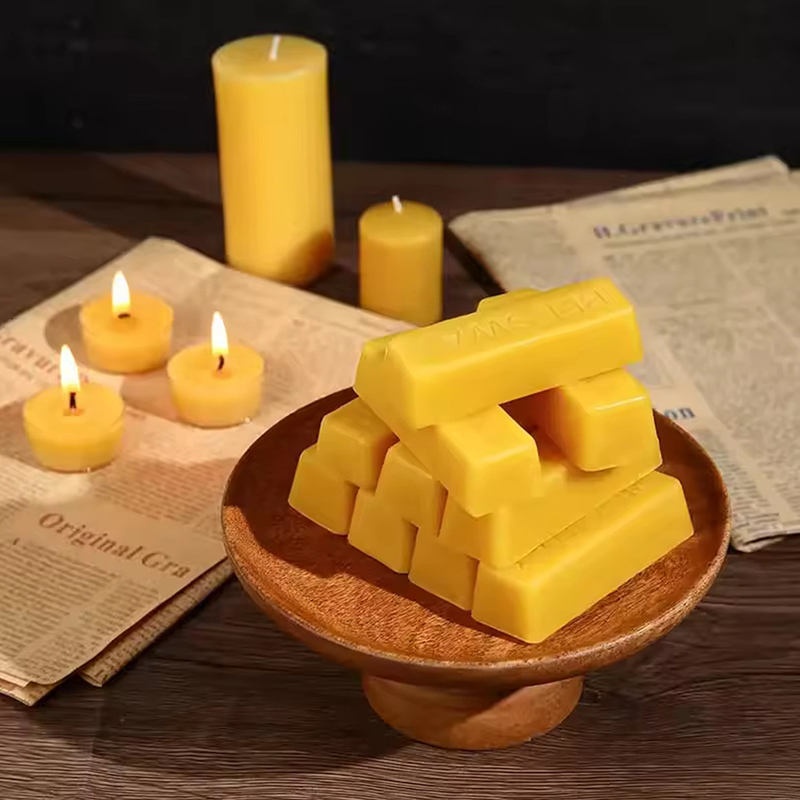 4/8pcs Pure Beeswax Blocks, Hi - Candle Supplies Wholesale 评论和价格