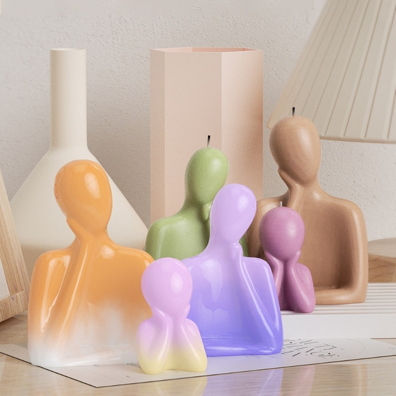 3D Family Candle Silicone Mold - Candle Supplies Wholesale 评论和价格