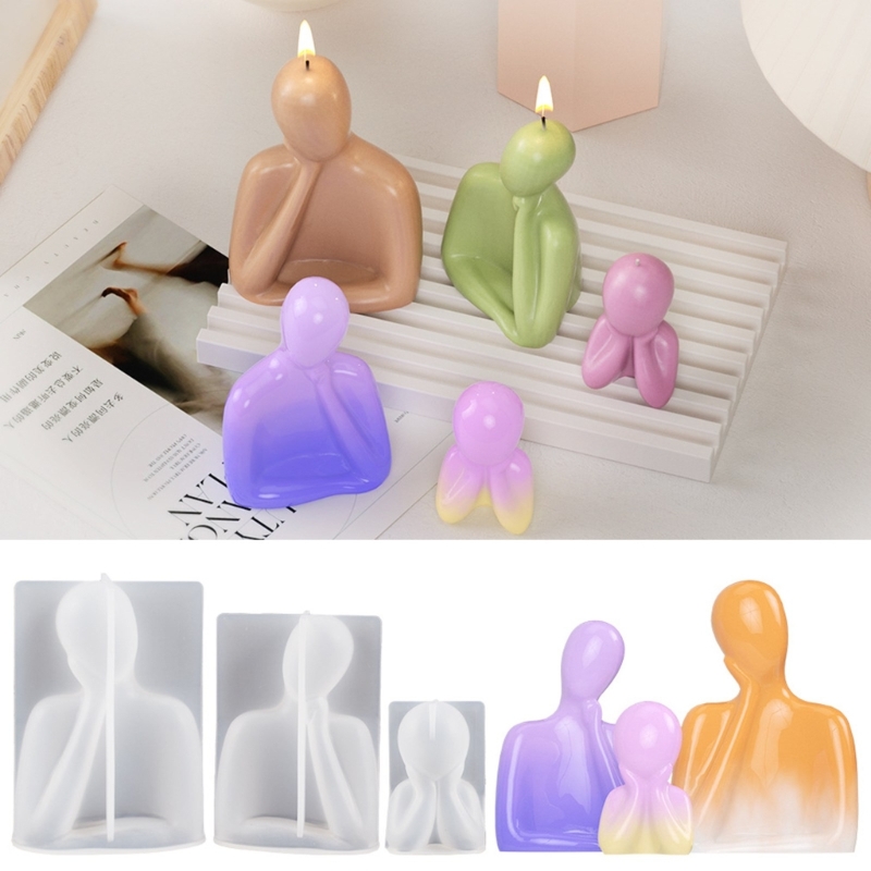 3D Family Candle Silicone Mold - Candle Supplies Wholesale 评论和价格