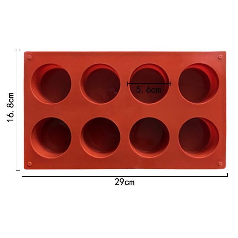 Round Silicone Soap Mold DIY H - Candle Supplies Wholesale 评论和价格