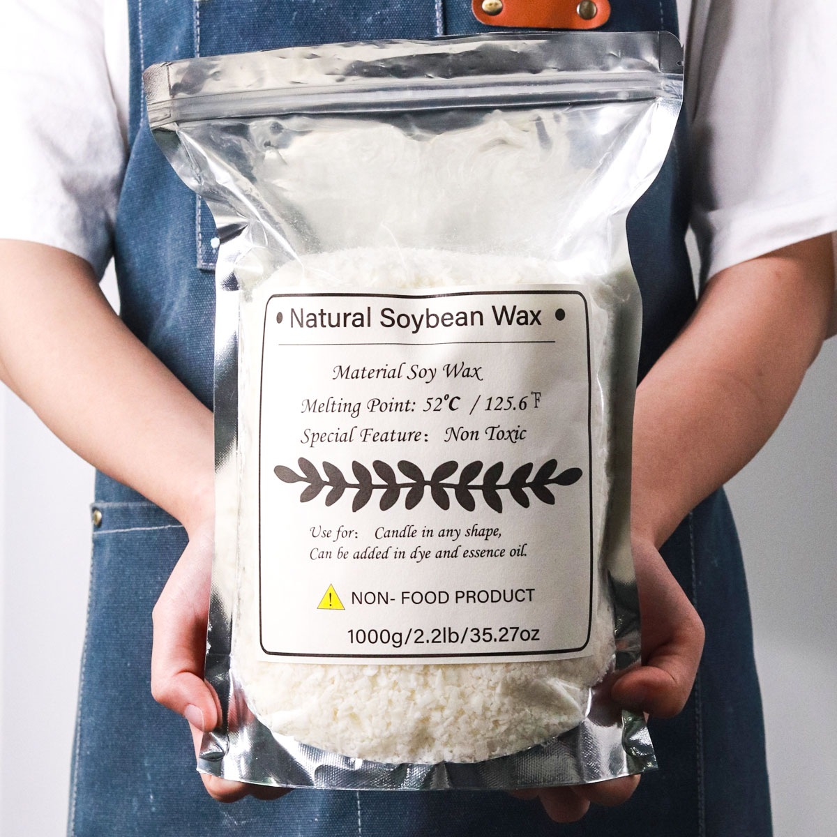 1KG Natural Soy Wax Granular S - Candle Supplies Wholesale 评论和价格