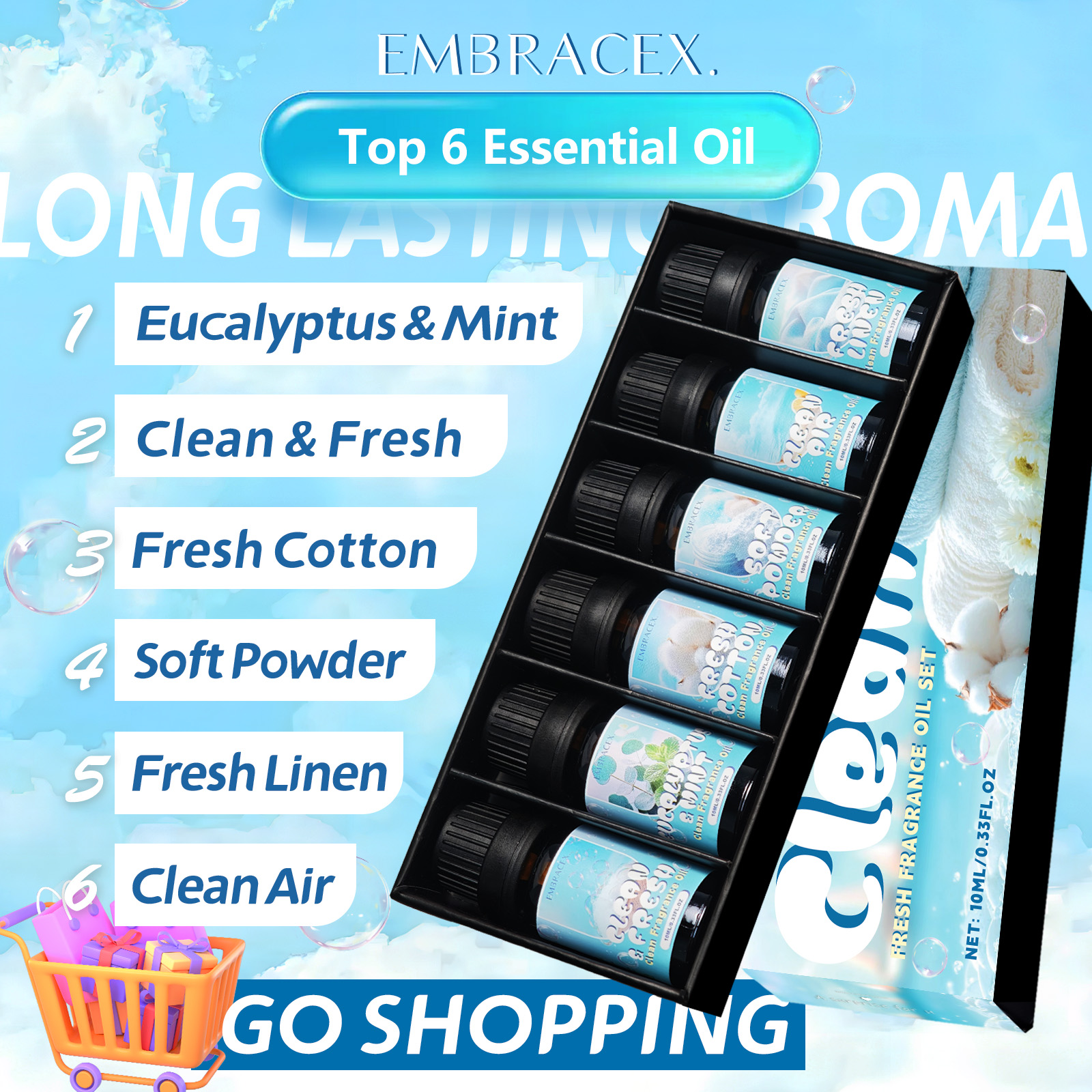 10ml Soft Powder Essential Oil - Fragrance Oil 10Ml 评论和价格