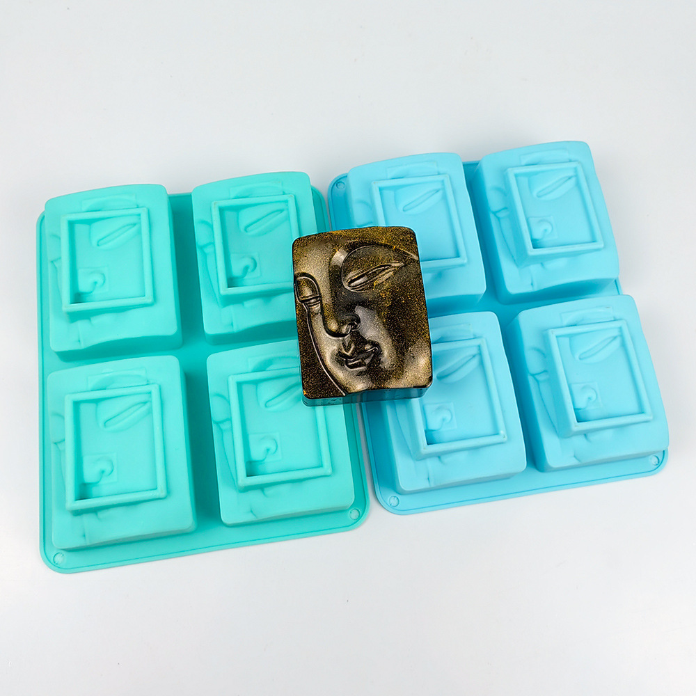 4 Holes Buddha Portrait Soap M - Candle Supplies Wholesale 评论和价格